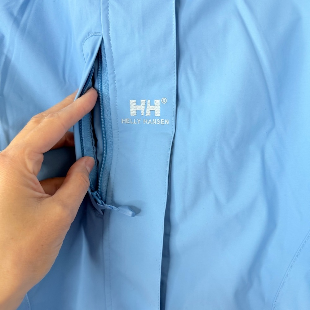 Helly Hansen RARE Y2K 2000's Horizon Jacket Waterproof 3-in-1 Bluejay 58175 Sz L - Picture 5 of 16